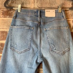 Agolde Jeans | Agolde Sophie Mid Rise Skinny Ankle Jeans Thriller | Poshmark